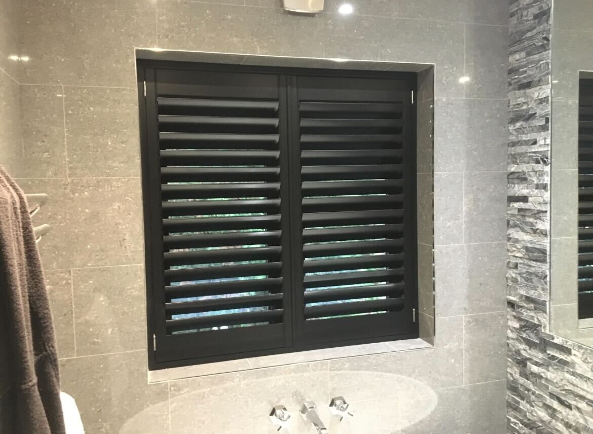 Anthracite Shutters